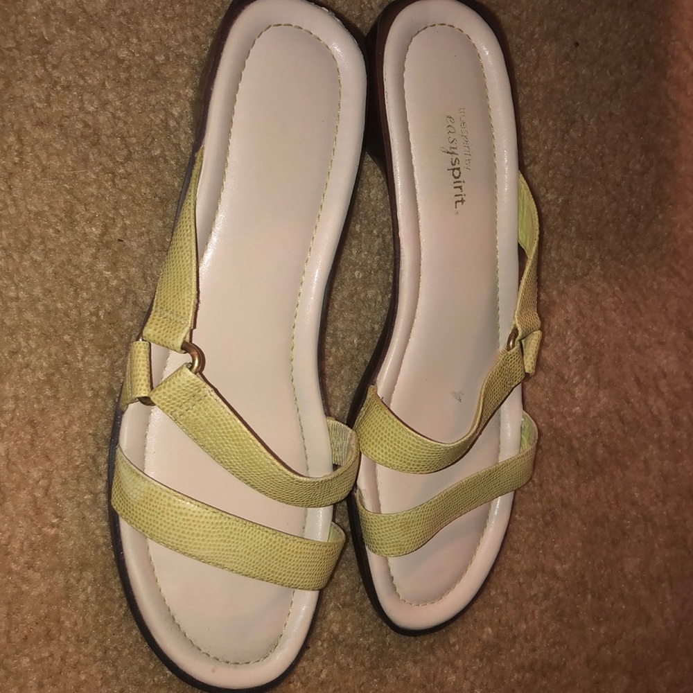 Stacked sandals